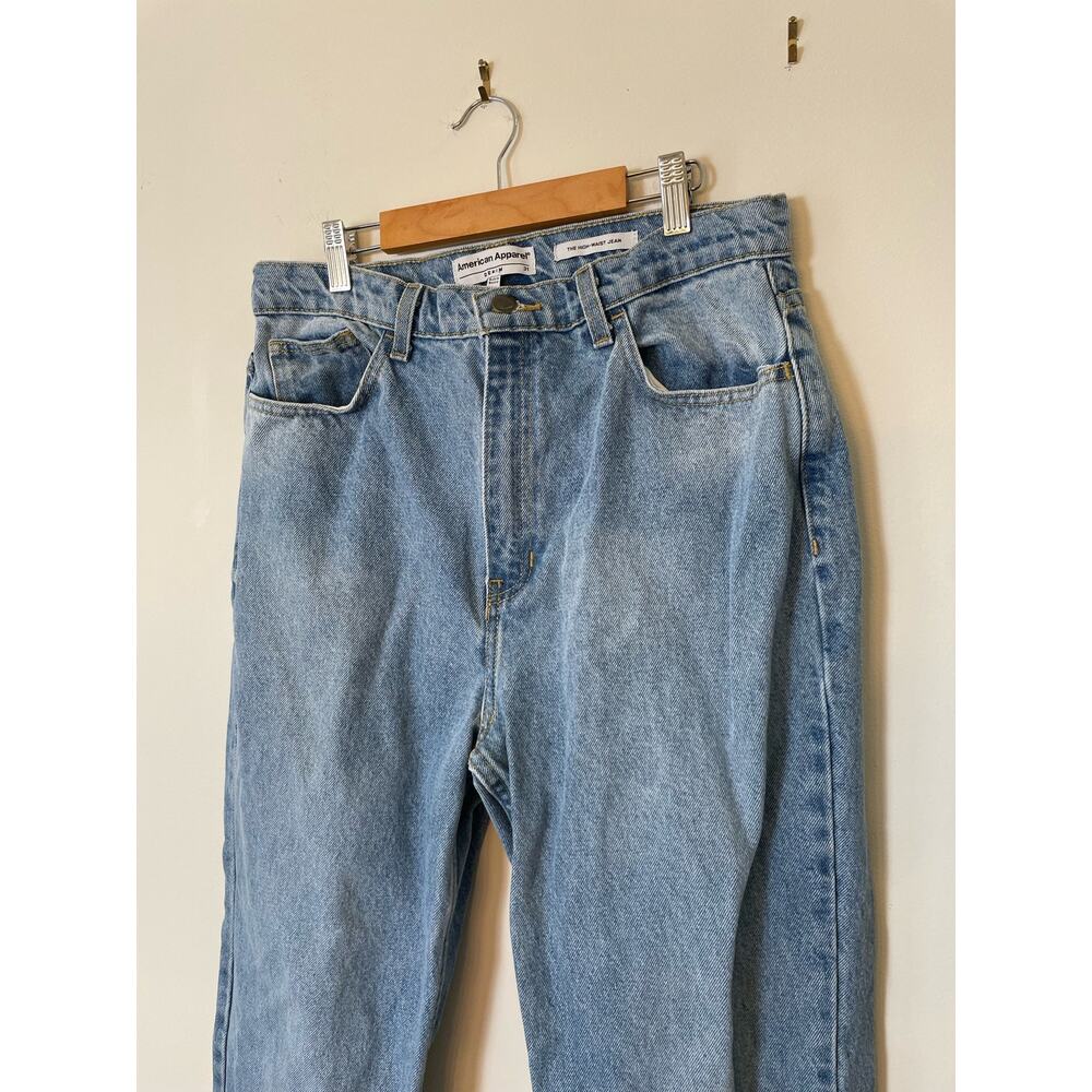 American Apparel The High Waist Jean Mom 90’s Retro Women’s 31 - Picture 2 of 6